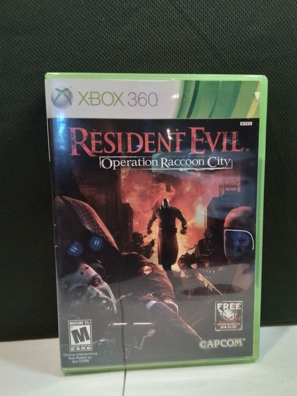 Resident Evil: Operation Raccoon City Xbox 360, 2012 with Manual